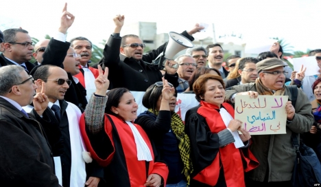 Tunisia: Tension rises as magistrates start strike (By MEA Risk)