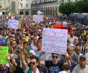 Algerians respond to military junta: thanks but no election!
