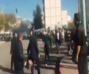 Algeria: Police ups violence against protesters during visit of candidate Benflis to Bouira