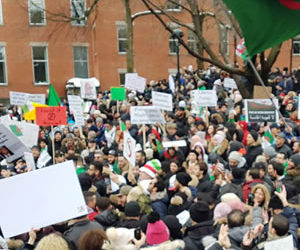 Algerian diaspora rejects presidential election, observers report empty poling stations