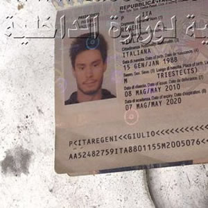 Egypt: Unsolved murder of Giulio Regeni continues to irk ItalyF