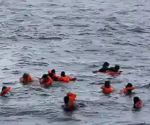 Migrants from Morocco resort to swimming to flee to Europe