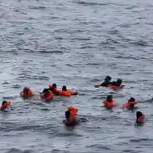 Migrants from Morocco resort to swimming to flee to EuropeF