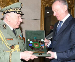 Close advisor to Vladimir Putin, Nikolai Patrushev, in official visit to Algeria