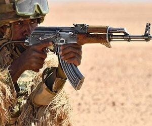 Russian soldiers in the Algerian Sahara ($)