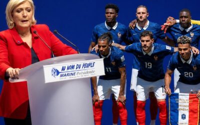 While its minorities are winning World Cup games, France is preparing to pivot to the far rightF